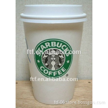 Large inflatable advertising beverage cup